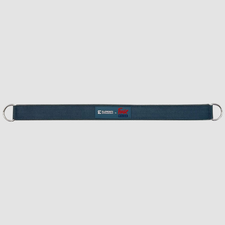 The Fuse Ladder connector strap with d-rings links pilates tower springs together to increase weight training resistance.