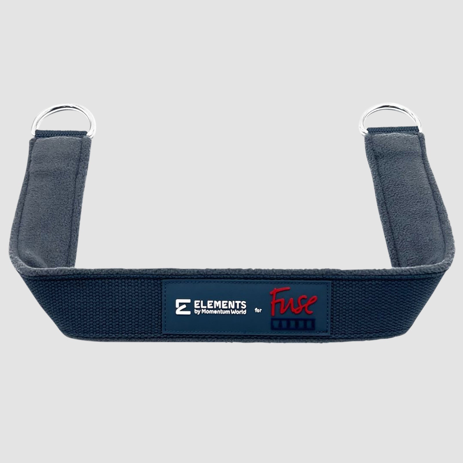 The Fuse Ladder connector strap with d-rings links pilates tower springs together to increase weight training resistance.